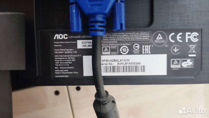 Монитор аос