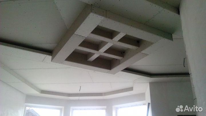 Гипсокартон, ламинат, электрика