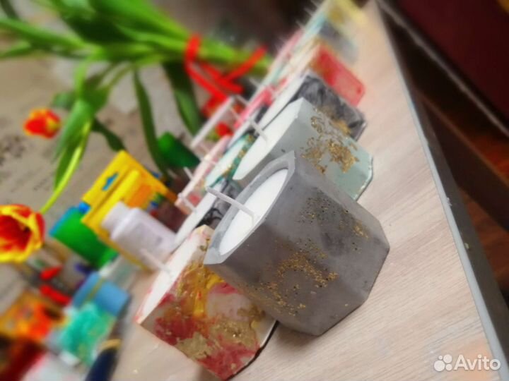 Аромосвечи и mini кашпо