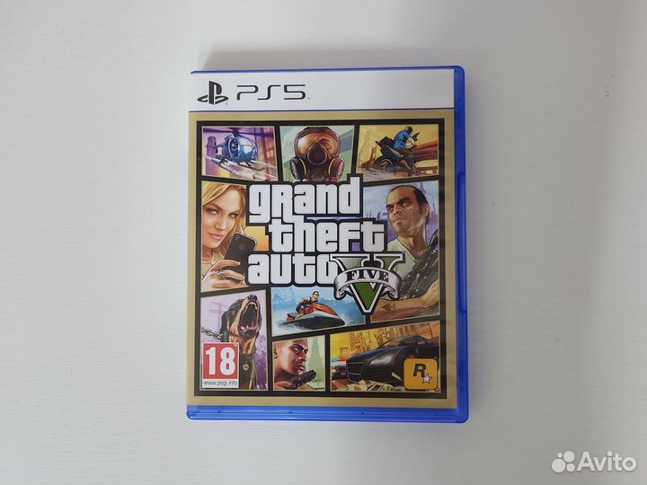 Gta 5 ps5 диск бу