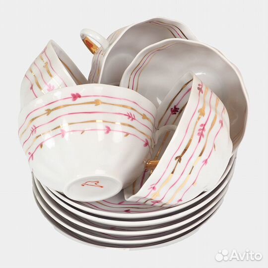 Чайный сервиз Дулевский фарфор 