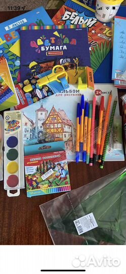 Наборы первоклассникам с наполнением 50 шт