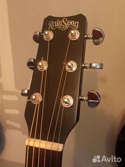 Rainsong гитара карбон, с подключением