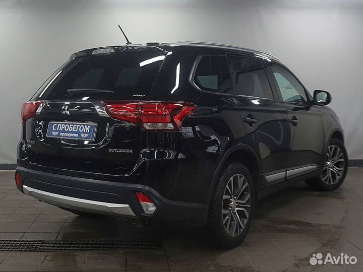 Mitsubishi Outlander 2.4 CVT, 2016, 91 000 км