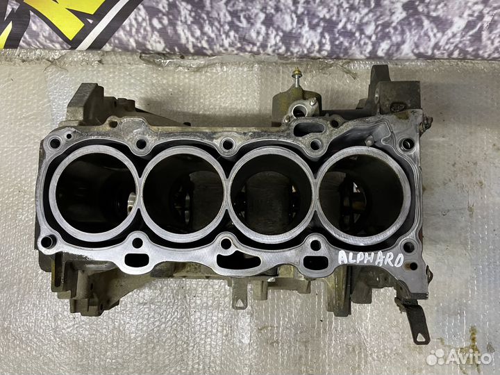 Блок двигателя Alphard 2.4 2AZ-FXE Альфард ATH10