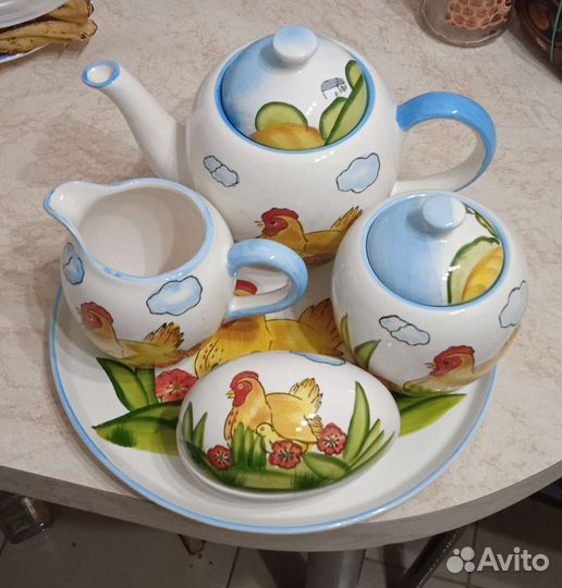 Чайный набор, керамика