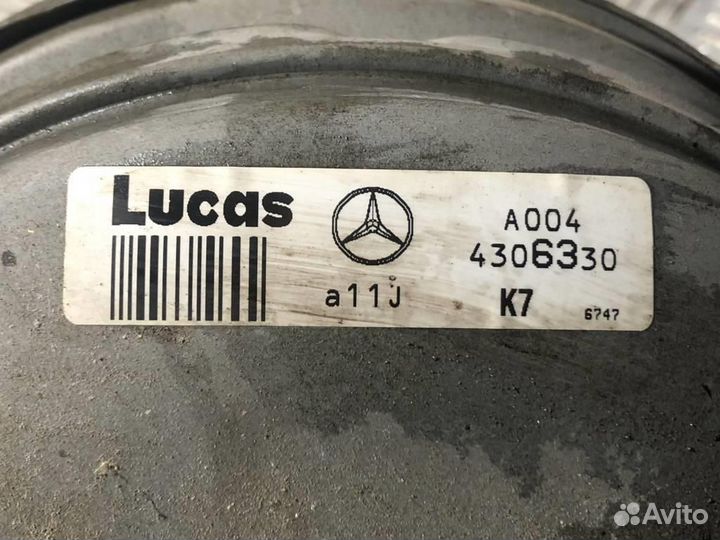 Вакуумный усилитель тормозов Mercedes Benz W210 E