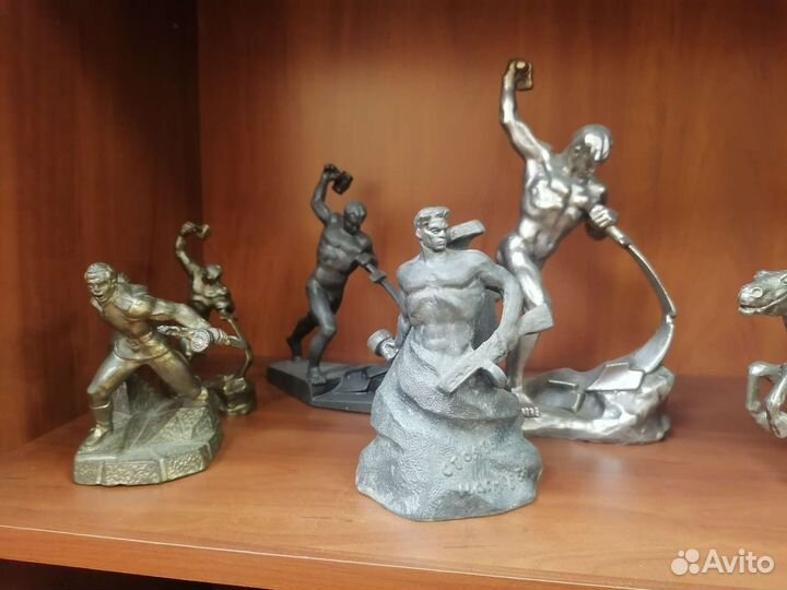 Статуэтки, бюсты, литьё, СССР