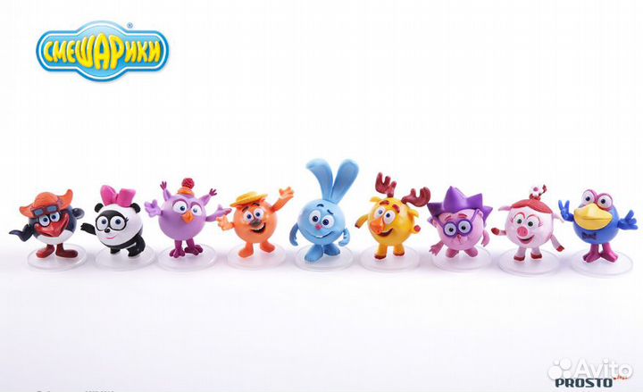 Смешарики фигурки Просто Тойс Prosto toys
