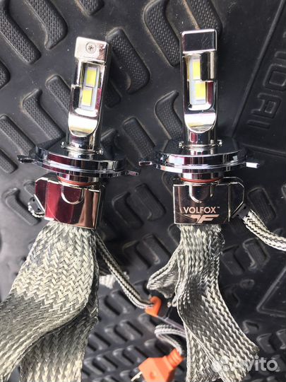 Светодиодная лампа h4 volfox