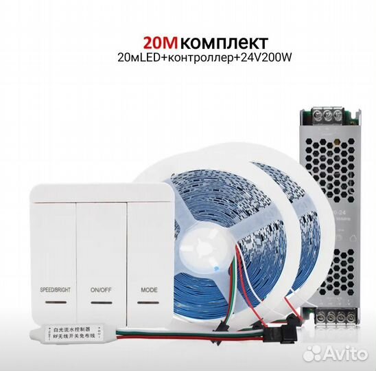 Светодиодные линии/поток воды