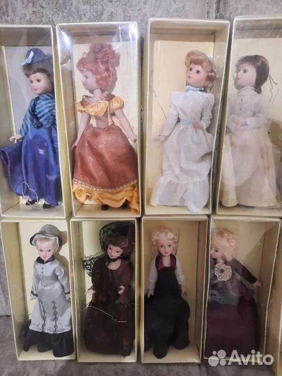 Кукла фарфоровая коллекционная Дамы эпохи