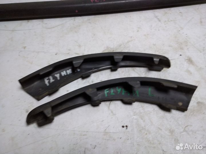 Молдинг заднего бампера Ford Focus 2 2005-2008