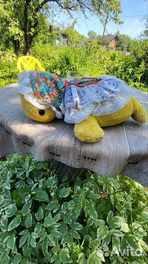 Плюшевая черепаха из СССР