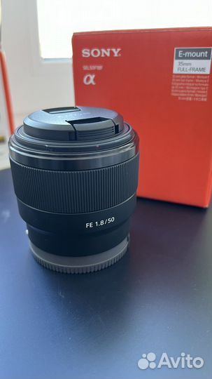 Объектив Sony 50mm f 1 8