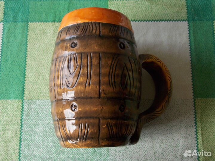 Кружка для пива керамическая