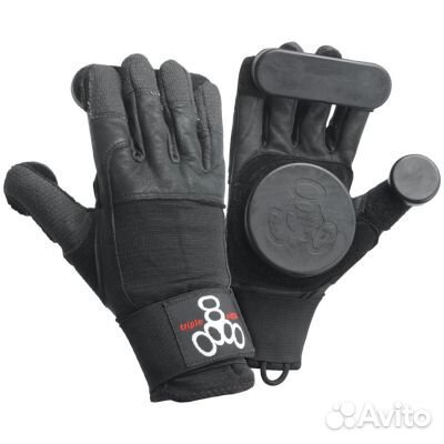 Перчатки triple eight Longboard Slide Glove Blk&n
