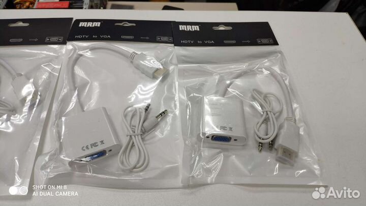 Опт новые конвертеры (переходники) hdmi-VGA с AUX