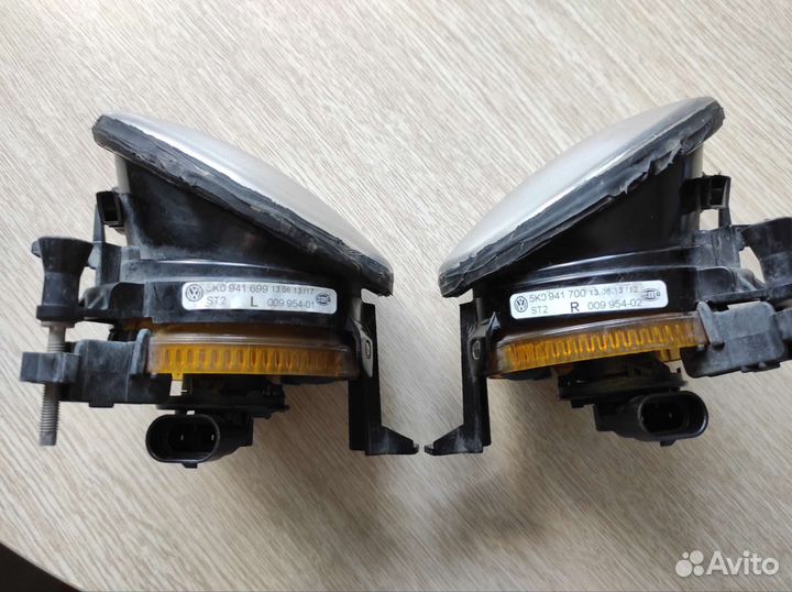 Противотуманные фары volkswagen jetta 6