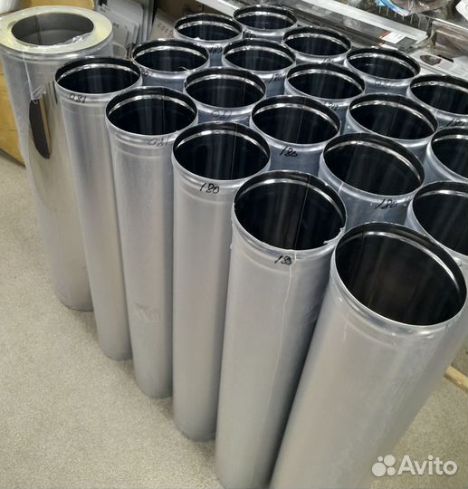 Трубы для дымохода 115, 120, 150, 200