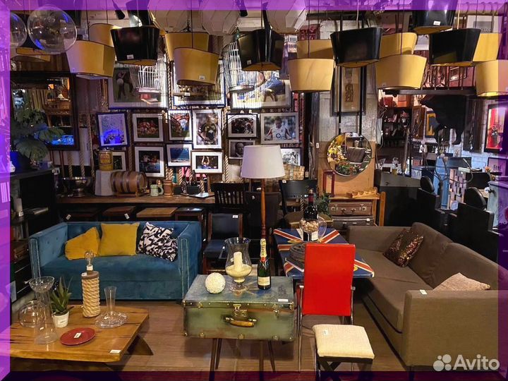 Свет и декор для кафе