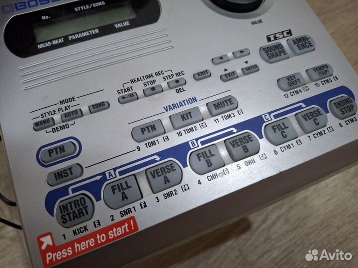 Boss dr3 драммашина