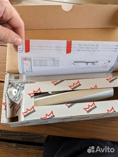 Дверной доводчик dorma TS-Compakt EN2-3-4geze