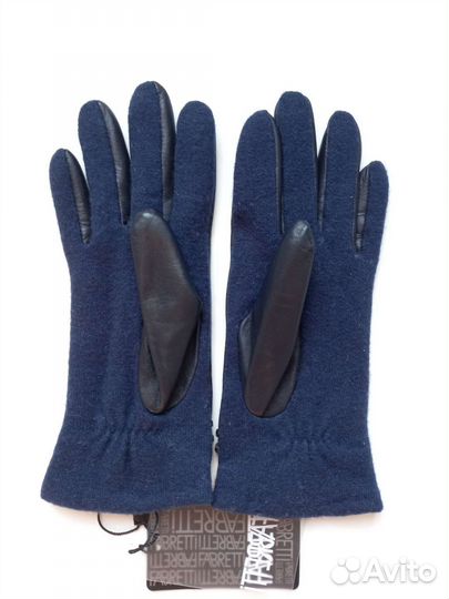 Перчатки женские кожаные новые р-р 7 Fabretti