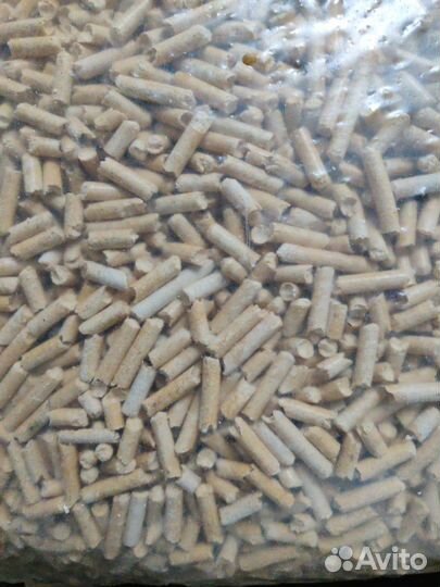 Древесный наполнитель для туалета животных 15 кг