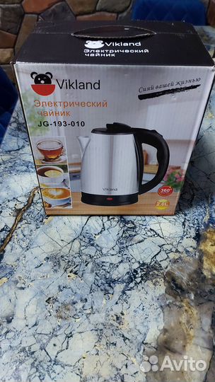 Электрический новый чайник на 2L воды