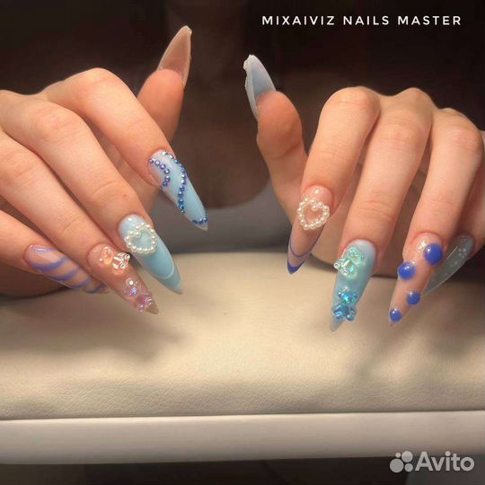 Маникюр гель лак, коррекция