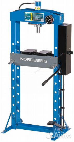 Гидравлический пресс, 20 т, ножной привод