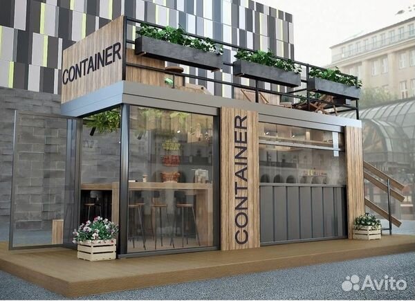 Готовый бизнес Павильон стритфуда с авторским диза