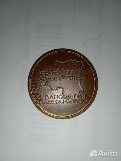 Жетон Конго 1970год