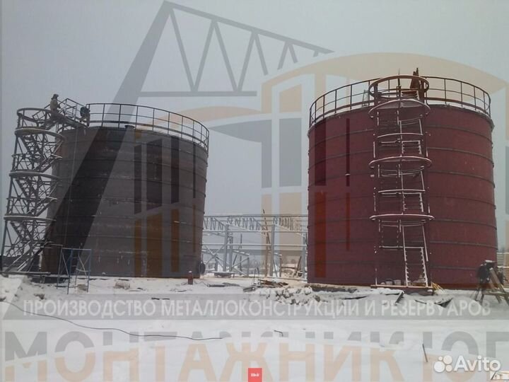 Резервуар Горизонтальный Стальной ргсп-100 м3