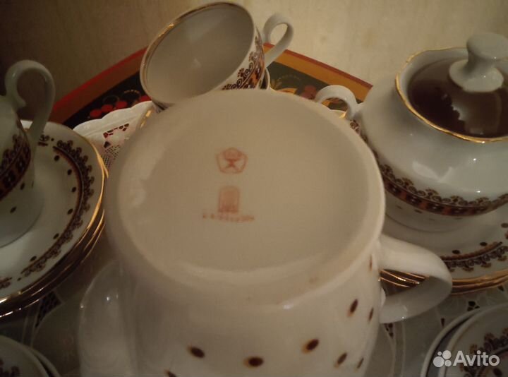 Чайный сервиз СССР рига