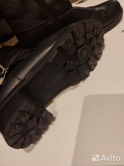 Полусапоги натуральная кожа 40