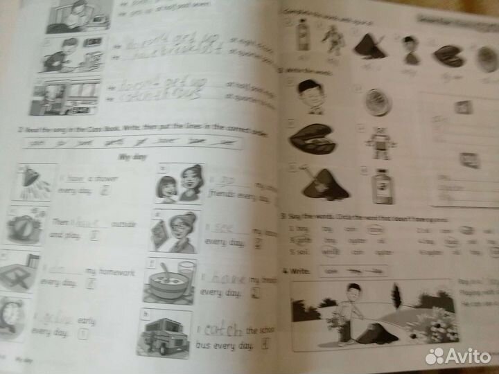 Рабочая тетрадь английский язык