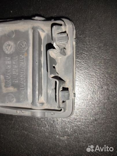 Заглушка бампера бмв е 60 дорест