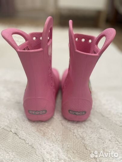 Резиновые сапоги crocs c8