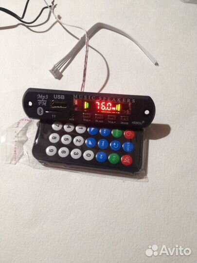 Модуль мp3.BIuetooth.FM.Плеер с пуль.Новое