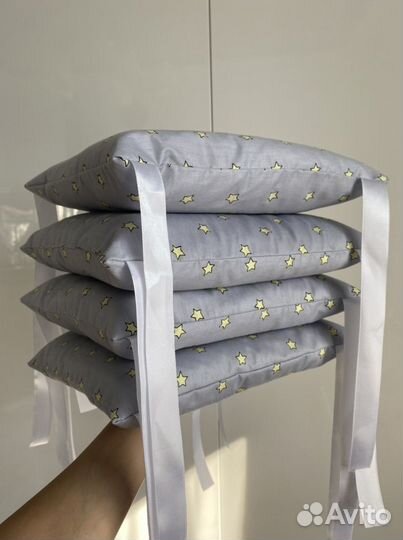 Бортики в кроватку новые