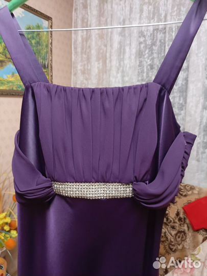 Вечернее платье в пол 46 размер