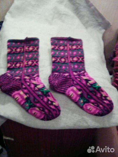 Носки, шерсть новые 35-37р