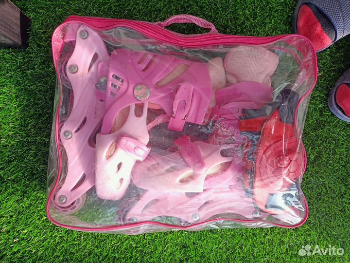 Роликовые коньки детские раздвижные