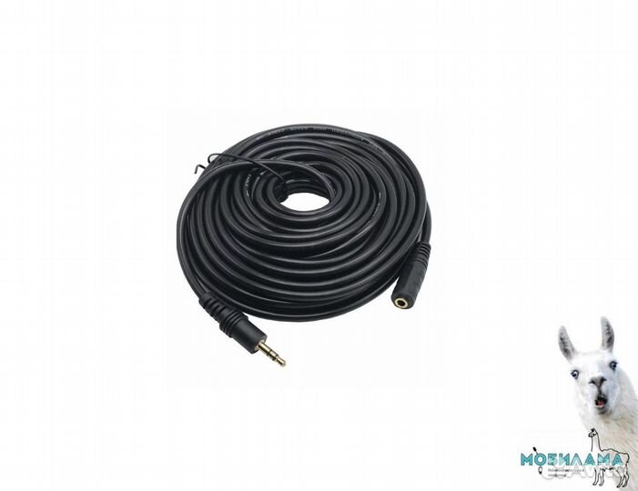 Удлиннитель AUX 10 метров (мама-папа)