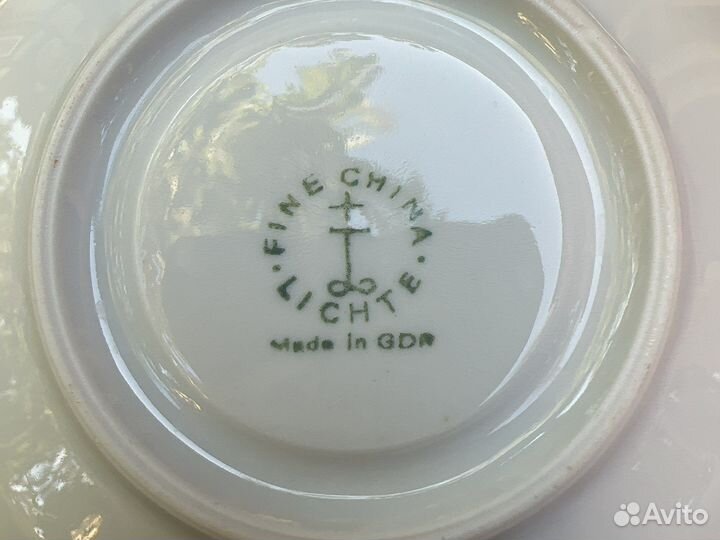 Кофейный сервиз фарфор Lichte Porzellan ГДР