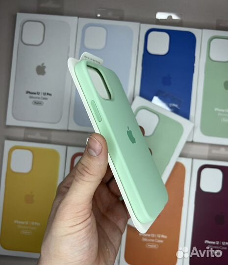 Чехол iPhone 12 / 12pro Silicone Case Magsafe