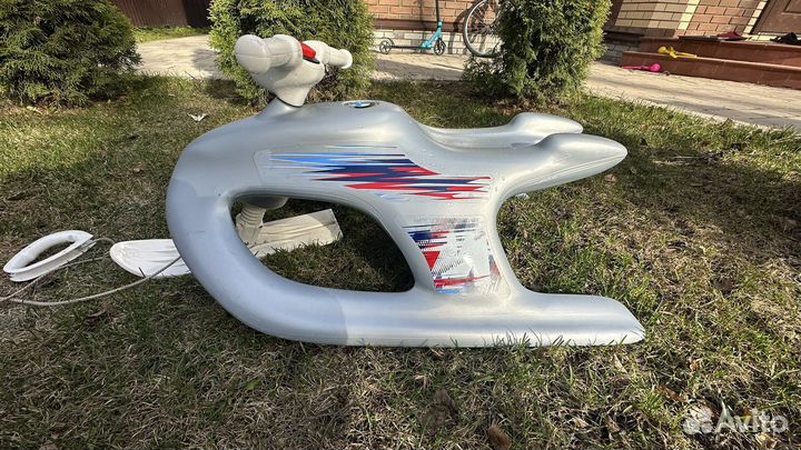 Bmw snow racer санки-снегокат детские
