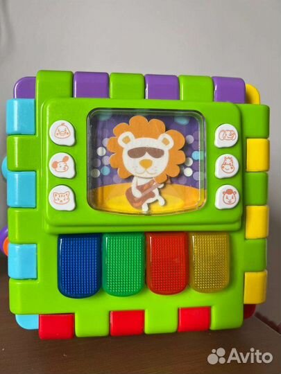 Развивающие игрушки Мегакуб сортер